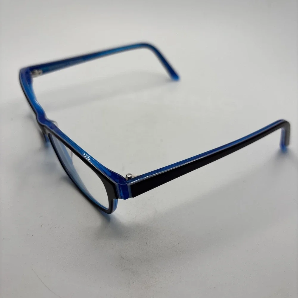 Prodesign Denmark 1700 c.3722 Purple Blue Eyeglasses Frames 50-16 135mm w/case